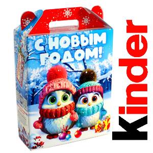 Детский подарок на Новый Год в жестяной упаковке весом 830 грамм по цене 3297 руб в Вязниках